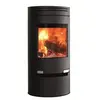Image de Poele A Bois - 1.1 - 50215 - 6 Kw - Noir