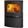 Image de Poele A Bois - 21 - 50240 - 6,5 Kw - Noir