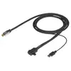 Image de Pro - Câble HDMI avec Ethernet - HDMI pour HDMI, USB (alimentation uniquement) - 5 m - noir - alimentation USB, support Dolby DTS-HD Master Audio,