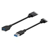Image de - Rallonge de câble USB - USB type A (M) pour USB type A (F) - USB 3.1 - 5 V - 1 A - 7 m - actif - noir