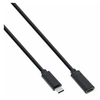 Image de MicroConnect - Câble d'extension USB - 24 pin USB-C (M) pour 24 pin USB-C (F) - USB 3.2 Gen 1 - 3 A - 2 m - noir