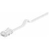 Image de MicroConnect UltraFlat - Câble réseau - RJ-45 (M) pour RJ-45 (M) - 1 m - UTP - CAT 6 - plat - blanc