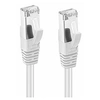 Image de MicroConnect - Câble réseau - RJ-45 (M) pour RJ-45 (M) - 50 cm - Paire torsadée blindée (SSTP) - CAT 6 - sans halogène, bloqué - blanc
