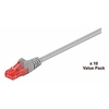 Image de MicroConnect Value Pack - Cordon de raccordement - RJ-45 (M) pour RJ-45 (M) - 1 m - UTP - CAT 6 - démarré, bloqué - gris (pack de 10)
