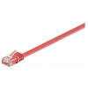 Image de MicroConnect UltraFlat - Câble réseau - RJ-45 (M) pour RJ-45 (M) - 1 m - UTP - CAT 6 - démarré, plat - rouge