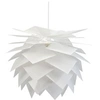 Image de Dyberglarsen Pineapple Plafonnier Suspension Moyen Blanc 45cm