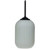 Image de Dyberglarsen Riflet Dome Suspension Plafonnier Opale 14cm