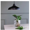 Image de Dyberglarsen Futura Plafonnier Suspension Dôme Noir, Blanc 40cm