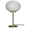 Image de Dyberglarsen Queen Lampe de table globe en opale et laiton
