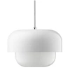 Image de Dyberglarsen Haipot Suspension Dôme Yin Blanc 23cm