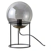 Image de Dyberglarsen Moon Lampe à Poser Globe Verre Fumé 34cm