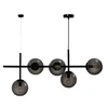Image de Dyberglarsen Como Lampe de table longue suspension plafonnier noir
