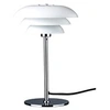 Image de Dyberglarsen DL20 Lampe de Table Chrome Opale 20cm