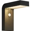 Image de Applique murale ALYA Solar Matière plastique Noir, H.20 - IP44 - SolarLed / Extérieur