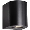 Image de Applique murale CANTO 2 Aluminium Seaside noir, H.10.6 - IP44 - LED Module / Extérieur