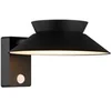 Image de Applique murale JUSTINA Solar Métal Noir, H.14.5 - IP44 - SolarLed / Extérieur
