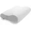 Image de TEMPUR Oreiller de Sommeil Original en Mousse à mémoire de Forme, Oreiller Cervical Ergonomique pour dormeurs sur Le côté et sur Le Dos, Sensation Ferme, Taille L (50 x 31 x 11.5/8.5 cm), Blanc en occasion ou reconditionné