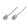 Image de MicroConnect Modular Straight - Câble de téléphone - RJ-11 (6 broches) (M) pour RJ-11 (6 broches) (M) - 10 m