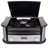 Image de Lecteur de disques vinyles Denver MRD-51 Black Radio Dab/FM, CD, Cassette, REC. Haut-parleurs 5W, Design rétro. Boîtier en Bois.