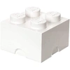 Image de LEGO pierre de stockage 4 plots 25 x 18 cm polypropylène blanc