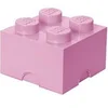 Image de LEGO boîte de rangement Brique 6 litres rose
