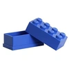 Image de Mini boîte repas à 8 plots, Bleu