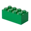 Image de Lego - 40121734 - ameublement et décoration - boîte miniature - vert foncé - 8 plots room copenhagen
