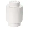 Image de Room copenhagen rc40301735 boîte de rangement ronde 1 brique plastique blanc 45 x 35 x 25 cm