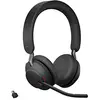 Image de Jabra Evolve2 65 Casque PC Sans Fil - Casque Audio Certifié UC avec Annulation du Bruit et Batterie Longue Durée - Adaptateur Bluetooth USB-C - Noir en occasion ou reconditionné