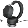 Image de Jabra Evolve2 85 Casque PC Sans Fil avec Station de Charge - Casque Audio Certifié Microsoft Teams Anti-Bruit avec Batterie Longue Durée - Adaptateur Bluetooth USB-C - Noir en occasion ou reconditionné