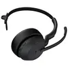 Image de Evolve2 55 MS Mono - Micro-casque - sur-oreille - Bluetooth - sans fil - Suppresseur de bruit actif - USB-A via adaptateur Bluetooth - noir -
