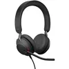 Image de Jabra Evolve2 40 SE, Casque Filaire stéréo antibruit avec 3 Microphones et câble USB-C/A, Certifié Microsoft Teams, Idéal pour Bureau et Centres d'Appels, Installation Simplifiée, Noir en occasion ou reconditionné