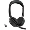 Image de Jabra Evolve2 65 Flex - Micro-Casque stéréo sans Fil Bluetooth avec Technologie à réduction de Bruit ClearVoice et ANC Hybride - Compatible avec Les principales Plateformes UC - Noir en occasion ou reconditionné