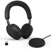 Image de Jabra Evolve3 75 Casque on-Ear Bluetooth sans Fil avec Micro et Station de Charge pour Travail, USB-C, IA Appel Vocal, ANC Avancée, 22h, MS Teams Certifié, Noir en occasion ou reconditionné