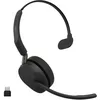 Image de Jabra Evolve3 65 Casque sans fil Bluetooth avec micro, MS Teams, USB-C | Adaptateur Bluetooth USB-C, batterie 59h, Micro-casques de bureau avec ANC, Jabra ClearVoice , Microsoft Teams, Noir en occasion ou reconditionné
