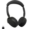 Image de Jabra Casque Bluetooth sans Fil Evolve3 65 Flex avec Micro, MS Teams, USB-C | Casque stéréo, adaptateur USB-C, casque nomade avec ANC, design pliable, batterie 80 h, Microsoft Teams, Noir en occasion ou reconditionné