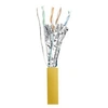 Image de - Câble réseau - RJ-45 (M) pour RJ-45 (M) - 40 m - F/FTP - CAT 6a - sans halogène, moulé, solide - jaune