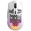Image de SteelSeries Aerox 3 Wireless - Souris gaming RGB trouée - Design étanche ultra-léger - Capteur optique 18K DPI TrueMove Air - Snow en occasion ou reconditionné