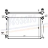 Image de Radiateur, Refroidissement Du Moteur 60231a Nissens Nissens 60231a Audi