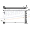 Image de Radiateur, Refroidissement Du Moteur 60232a Nissens Nissens 60232a Audi