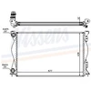 Image de Radiateur, Refroidissement Du Moteur 60235a Nissens Nissens 60235a Audi