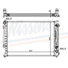 Image de Radiateur, Refroidissement Du Moteur 60423a Nissens Nissens 60423a Audi