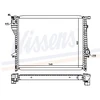 Image de Radiateur, Refroidissement Du Moteur 60638 Nissens Nissens 60638 Bmw