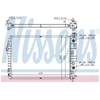 Image de Radiateur, Refroidissement Du Moteur 60922 Nissens Nissens 60922 Chevrolet