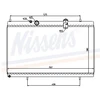Image de Radiateur, Refroidissement Du Moteur 61271 Nissens Nissens 61271 Citroen;Peugeot