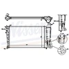 Image de Radiateur, Refroidissement Du Moteur 61380a Nissens Nissens 61380a Citroen;Peugeot