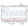 Image de Radiateur, Refroidissement Du Moteur 61629 Nissens Nissens 61629 Chevrolet