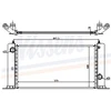 Image de Radiateur, Refroidissement Du Moteur 61883a Nissens Nissens 61883a Fiat