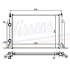 Image de Radiateur, Refroidissement Du Moteur 61885a Nissens Nissens 61885a Fiat