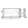 Image de Radiateur, Refroidissement Du Moteur 61887 Nissens Nissens 61887 Fiat